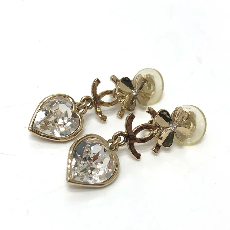 African Drop Earrings with Culture -Chanel   Plated Clip Earrings (Pre-Owned)