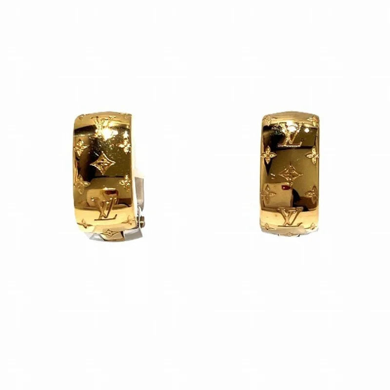 Short Drop Earrings for Subtle -Louis Vuitton   Alloy Clip Earrings (Pre-Owned)