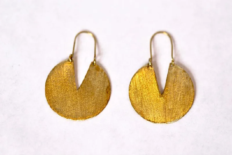 Drop Earrings for Evening Gown -Kamari Brass Earrings