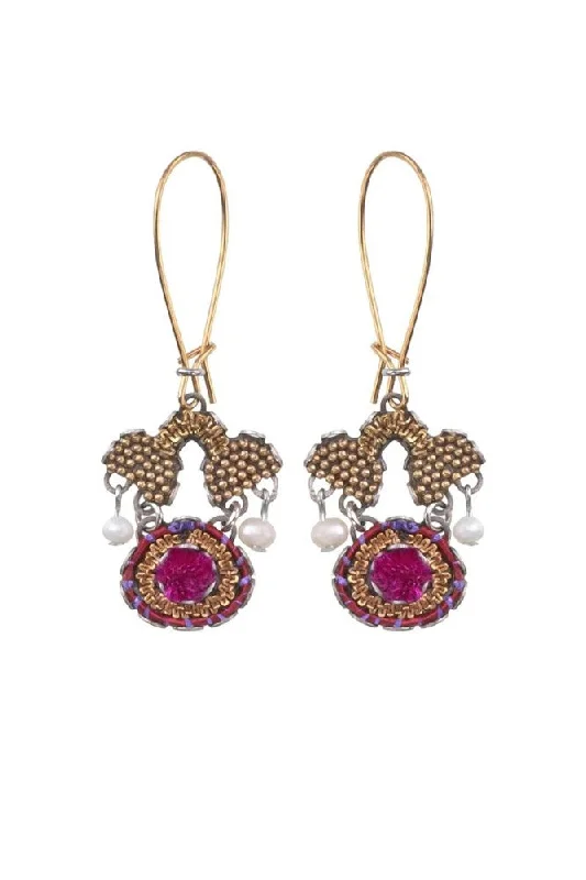 Rhinestone Drop Earrings for Sparkle -Ayala Bar Earrings Ancient Royalty, Klila