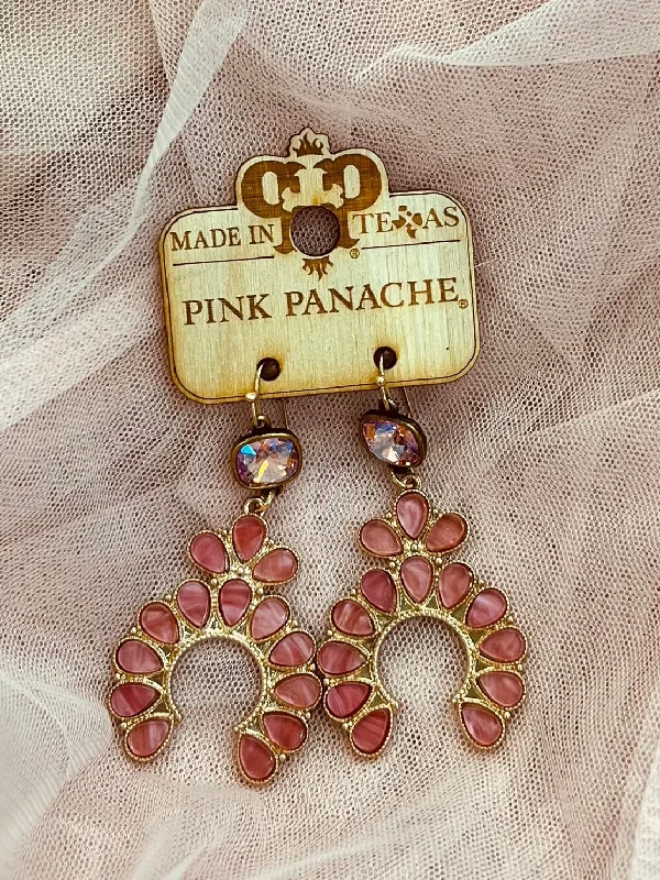 Drop Earrings with Animal Motifs -The Pink Standard Panache Blossom Earrings