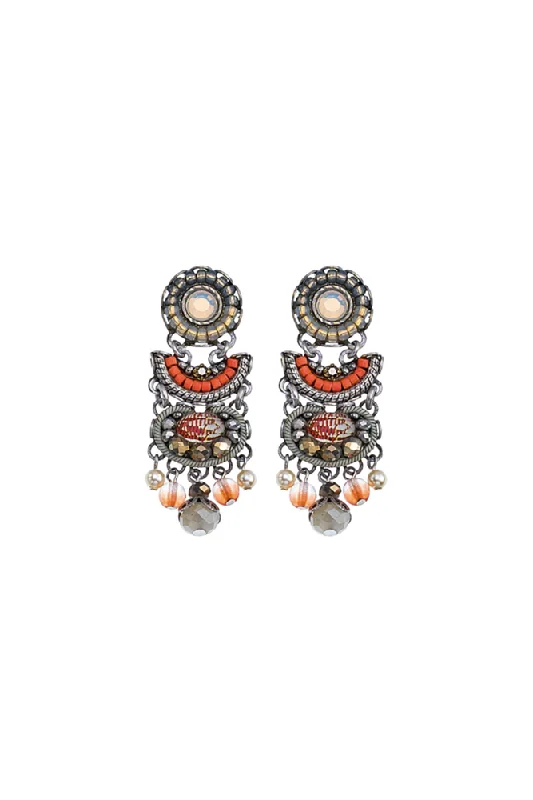 Short Drop Earrings for Subtle -Caribbean Anthea Earrings By Ayala Bar