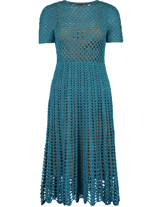 Rhinestone Dresses for Bling -Crochet Dress