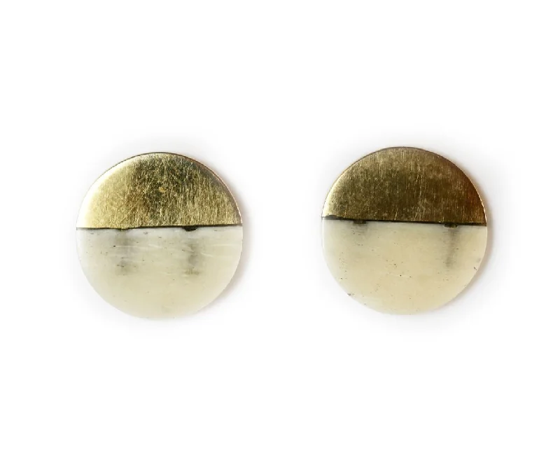 Drop Earrings for Mother's Day -Mari Circle Earrings