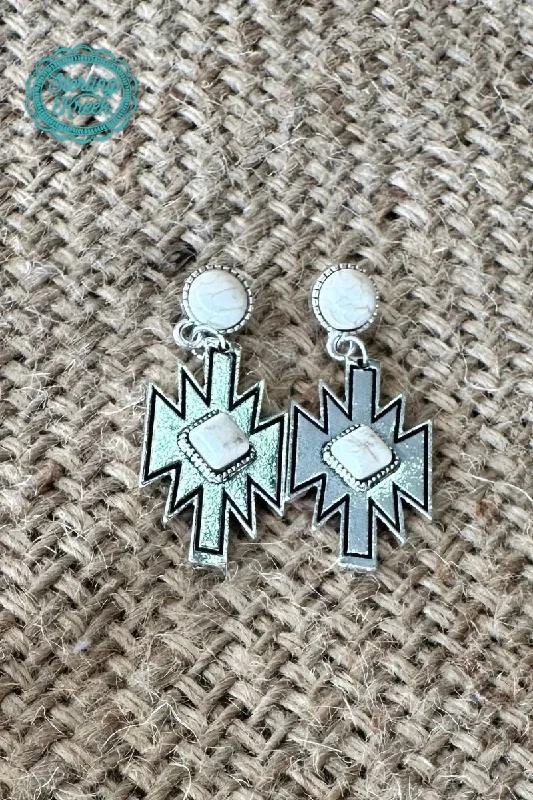 Drop Earrings for Everyday Glamour -Anchorage Aztec Earrings