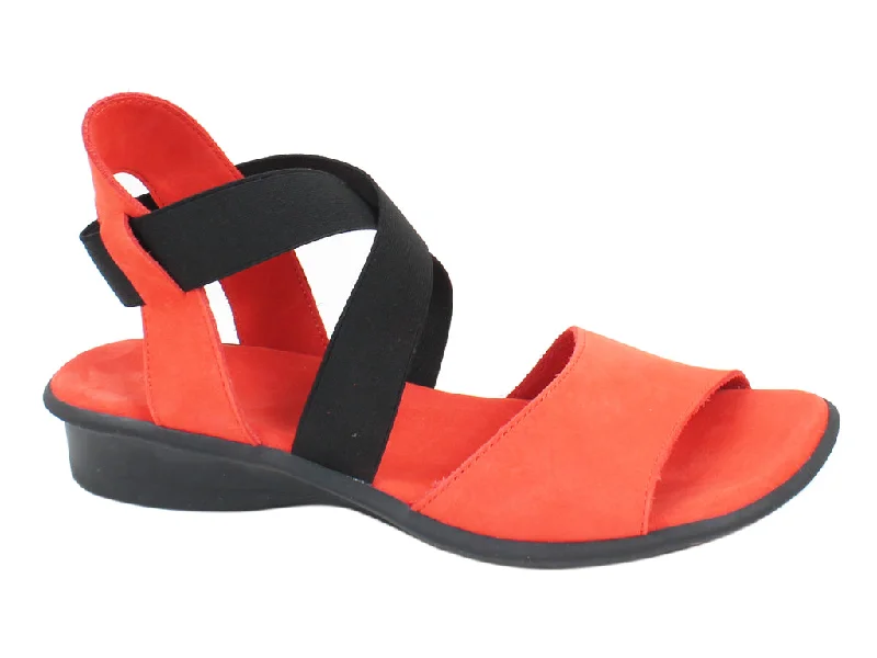 High-heeled sandals for women with wedge design and stylish straps-Arche Sandals Satia Balise