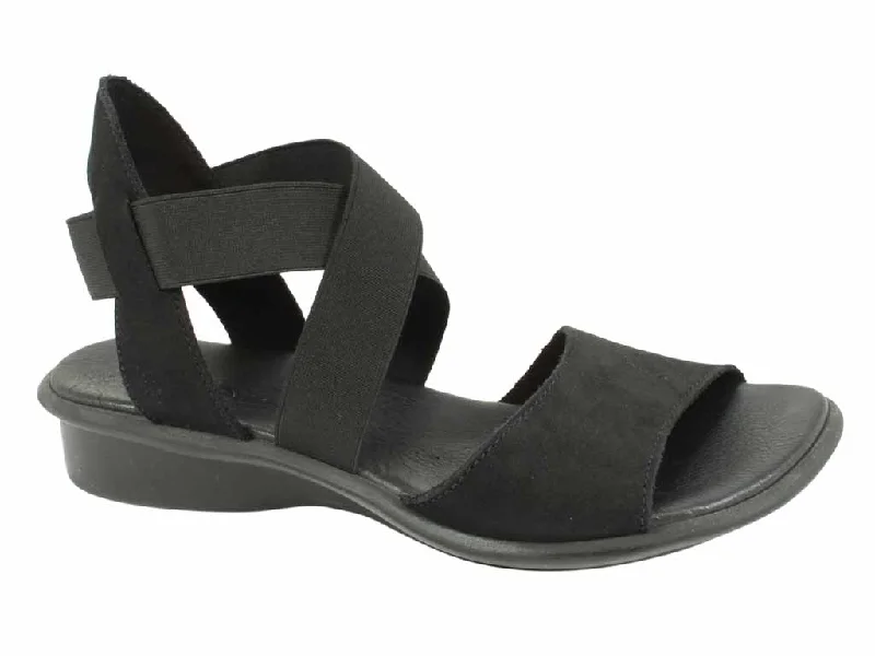 Trendy sandals for men with color-block design and durable soles for casual wear-Arche Sandals Satia Noir