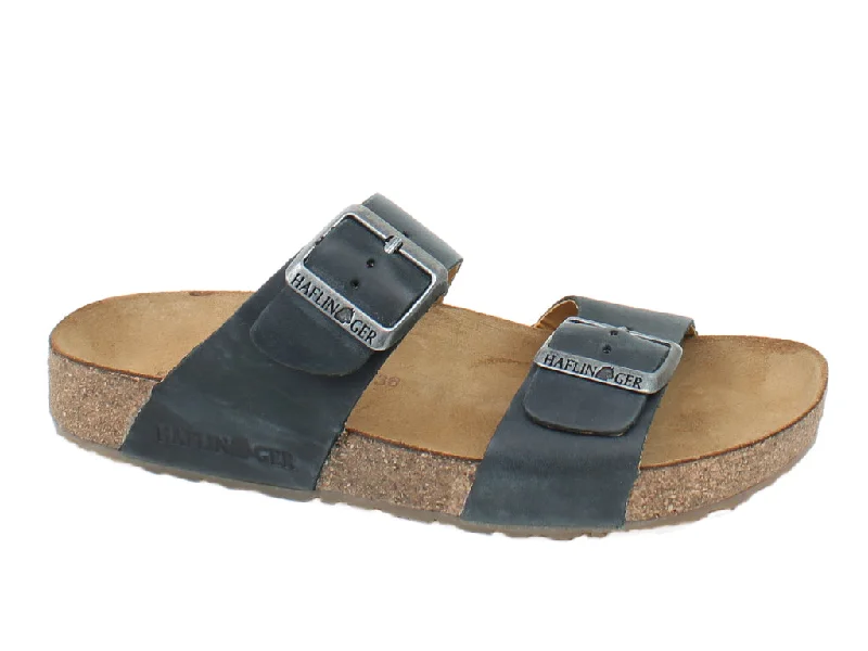 Trendy sandals for men with fabric straps and casual design for laid-back style-Haflinger Sandals Andrea Black