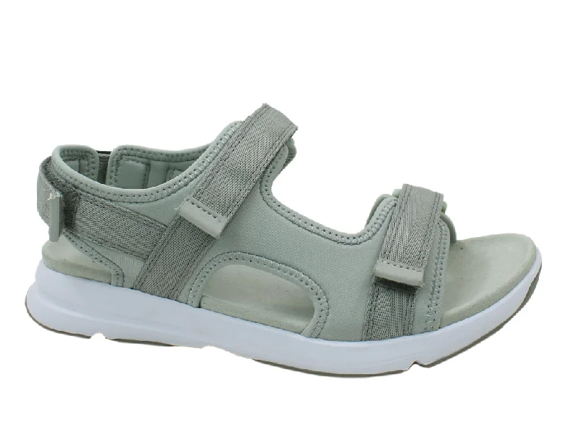 Fashionable sandals for men with velcro closure and sporty design for casual outings-Legero Sandals Liberty Aluminio