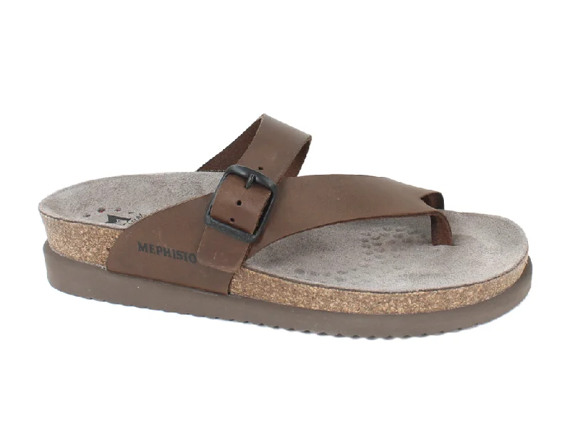 Stylish sandals for women with thick straps and chic buckle details for casual outfits-Mephisto Sandals Helen Brown