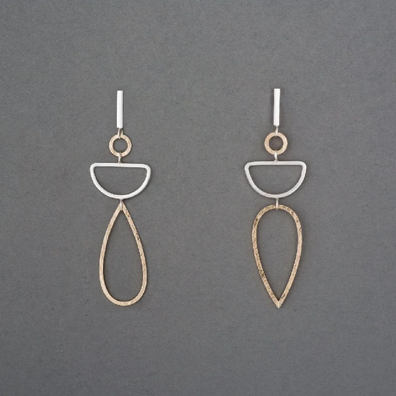 Best hoop earrings with smooth ceramic finishes for a polished, clean style-GLYPH EARRING