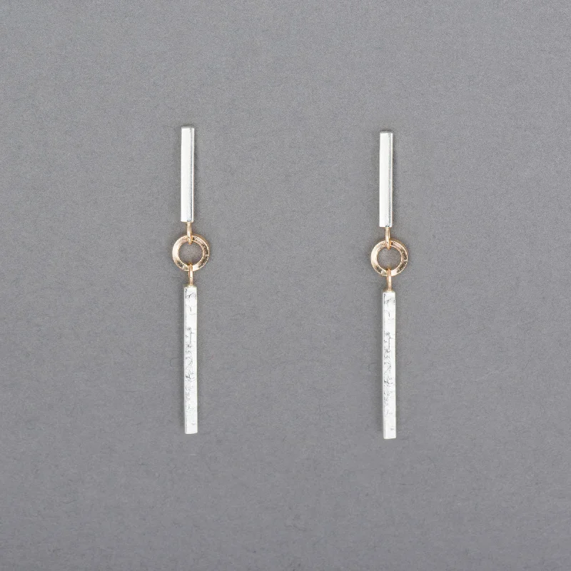 Hoop earrings with polished metal for a shiny and high-quality finish-HEARTBREAKER EARRING