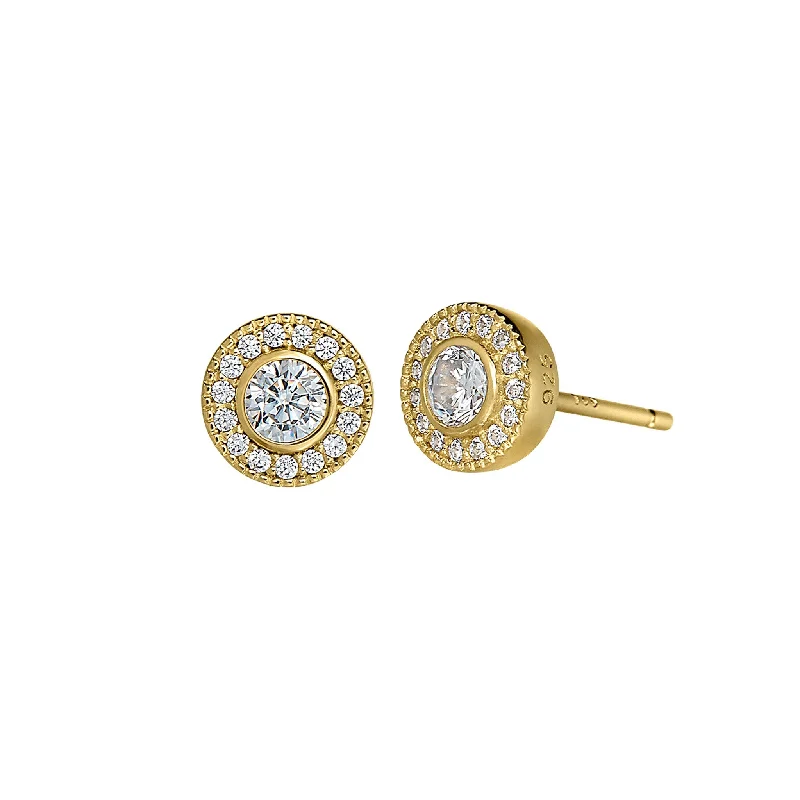 Best hoop earrings with gold-plated finishes for an affordable luxury vibe-Sterling Silver & Alt. Metal Earring