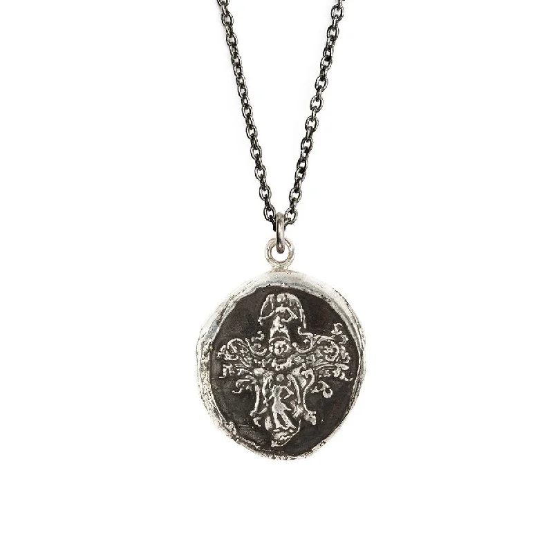 Beautiful necklaces and pendants with moonstone for an ethereal, mystical appearance-Angels - Limited Edition