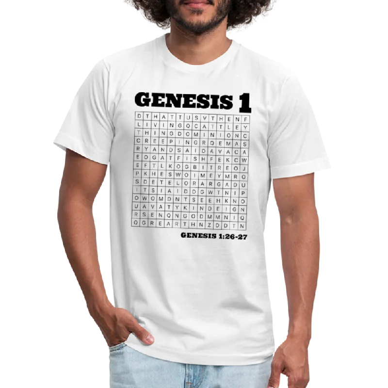 Best necklaces and pendants with heart-shaped designs for a romantic look-Uniquely You Classic T-Shirt / Genesis 1:26-27 Graphic Tee