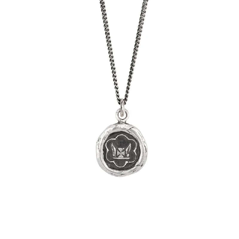 Personalized necklaces and pendants with initials for a customized and meaningful gift-Be True to Yourself - Limited Edition