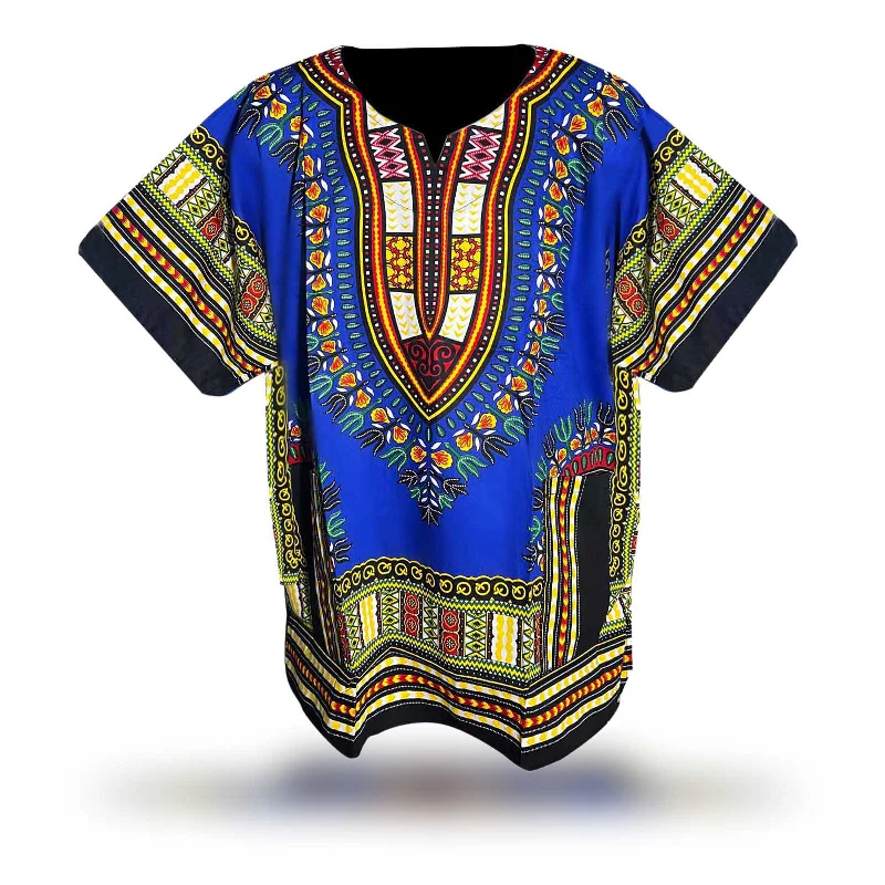 Necklaces and pendants with zodiac constellation designs for an astrological touch-Free Size Plus African Africa Dashiki Tribal Men Shirt Womens Dress One Size Fit