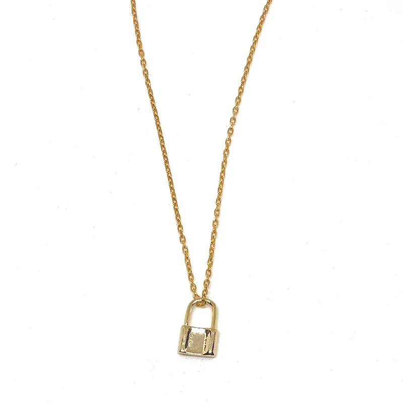 Beautiful necklaces and pendants with layered chains for a fashionable, chic look-Goldie Lock Necklace