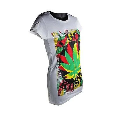 Best necklaces and pendants with intricate beadwork for a bohemian-inspired look-I Got Kush Womens Rasta Empress Canna Leaf T Shirt Reggae Jamaica Rastafari CY