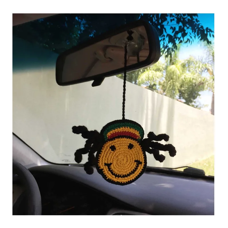 Necklaces and pendants with love knot designs for a romantic, meaningful symbol-Jamaica Mini Dread Dready Smile Rasta Rastafari Roots Rock Reggae Irie 3.25"