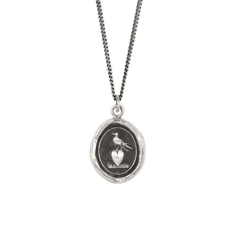 Personalized necklaces and pendants with coordinates for a meaningful location-based gift-Martlet and Heart