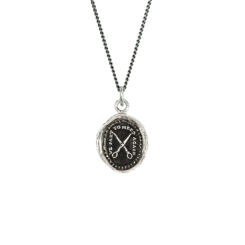 Necklaces and pendants with clear quartz for a pure and radiant look-We Part To Meet Again